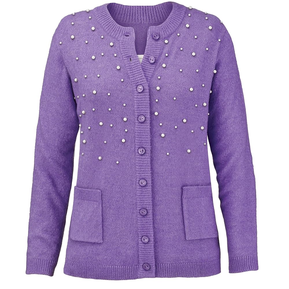 トップス abyts SWITCHING CABLE CARDIGAN PURPLE SWITCHING CABLE CARDIGAN – ABYTS